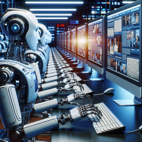 Roboterjournalismus: Maschinen, die Nachrichten schreiben