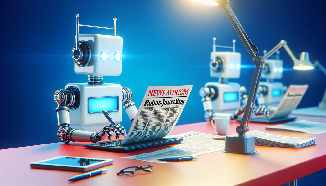 Vorteile von Roboterjournalismus für News-Unternehmen - Roboterjournalismus: Maschinen, die Nachrichten schreiben