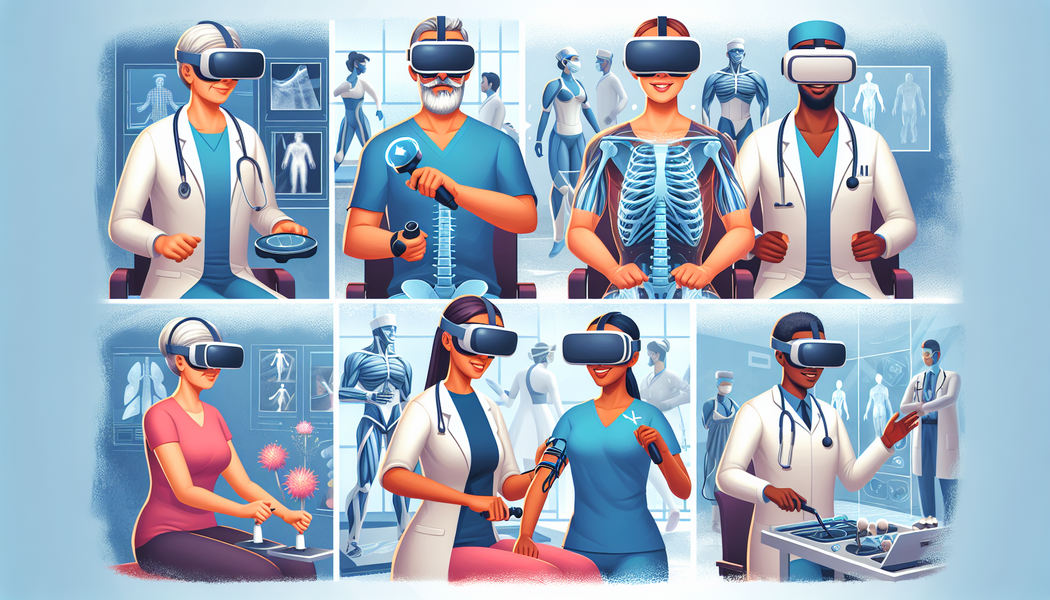 Entwicklung spezifischer VR-Apps für Therapeuten - Virtuelle Realität im Gesundheitswesen: Therapie und Training